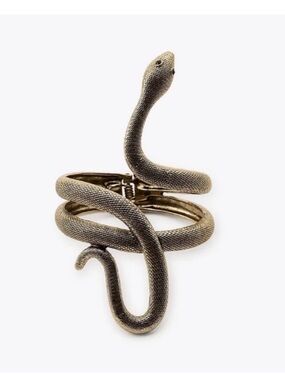 New! Gold Snake Cuff Arm Bracelet NWOT